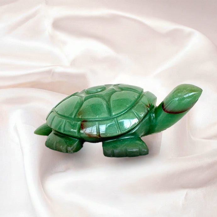 Green Aventurine Tortoise