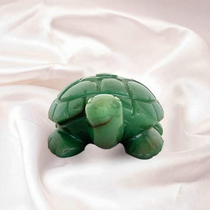 Green Aventurine Tortoise