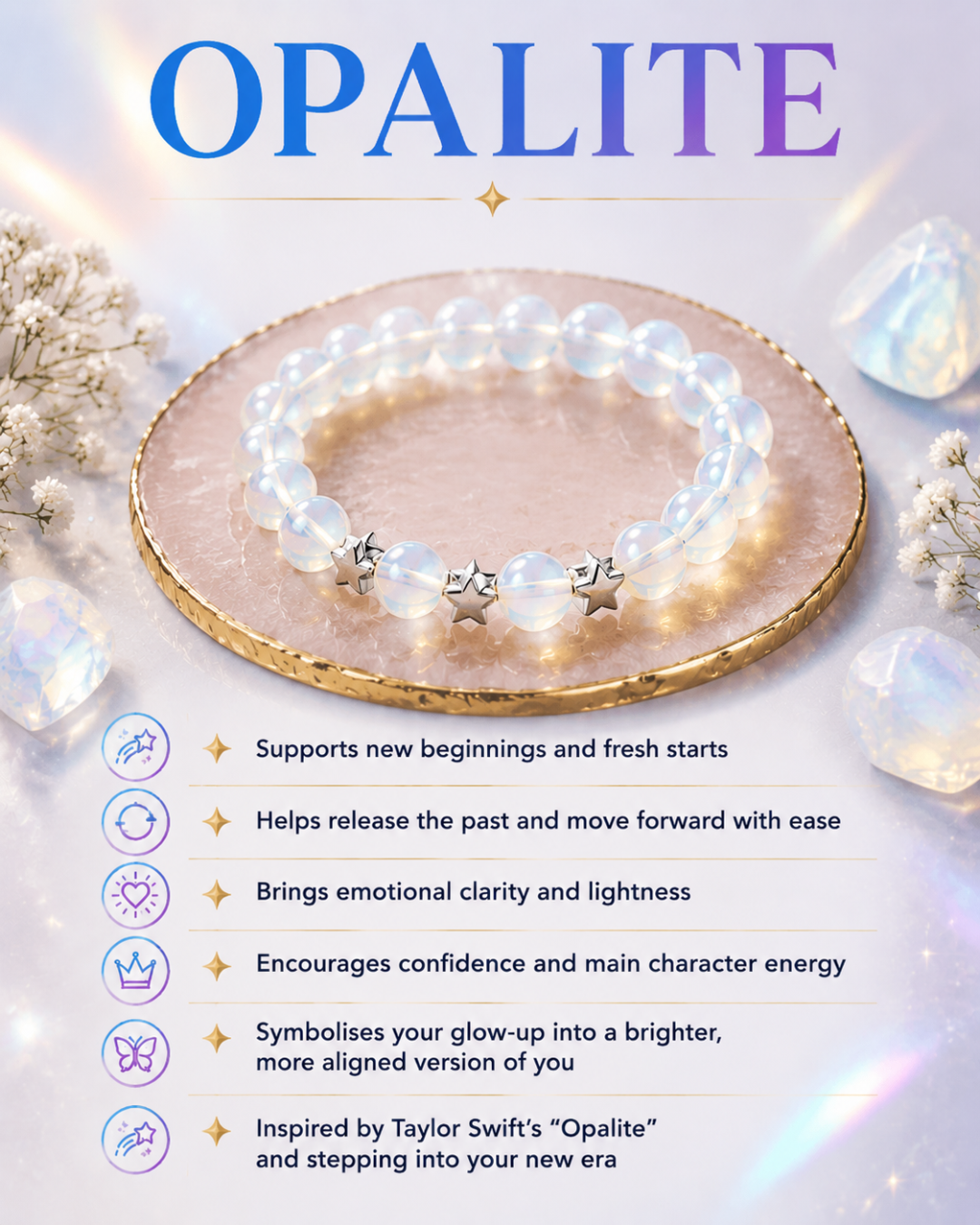 New Beginnings Opalite Bracelet