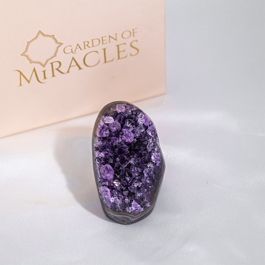 Amethyst Druzy Geode