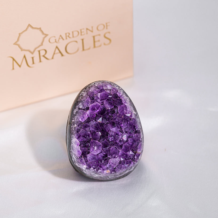Amethyst Druzy Geode