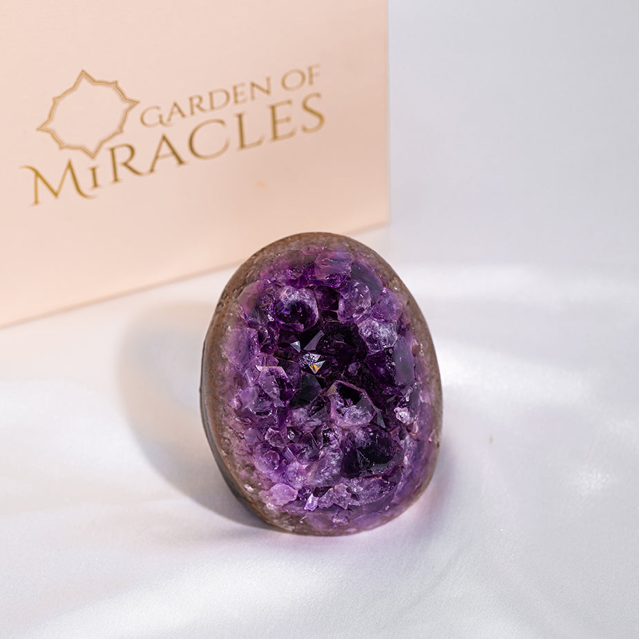 Amethyst Druzy Geode