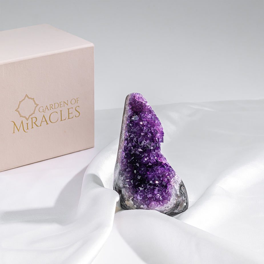 Amethyst Druzy Geode