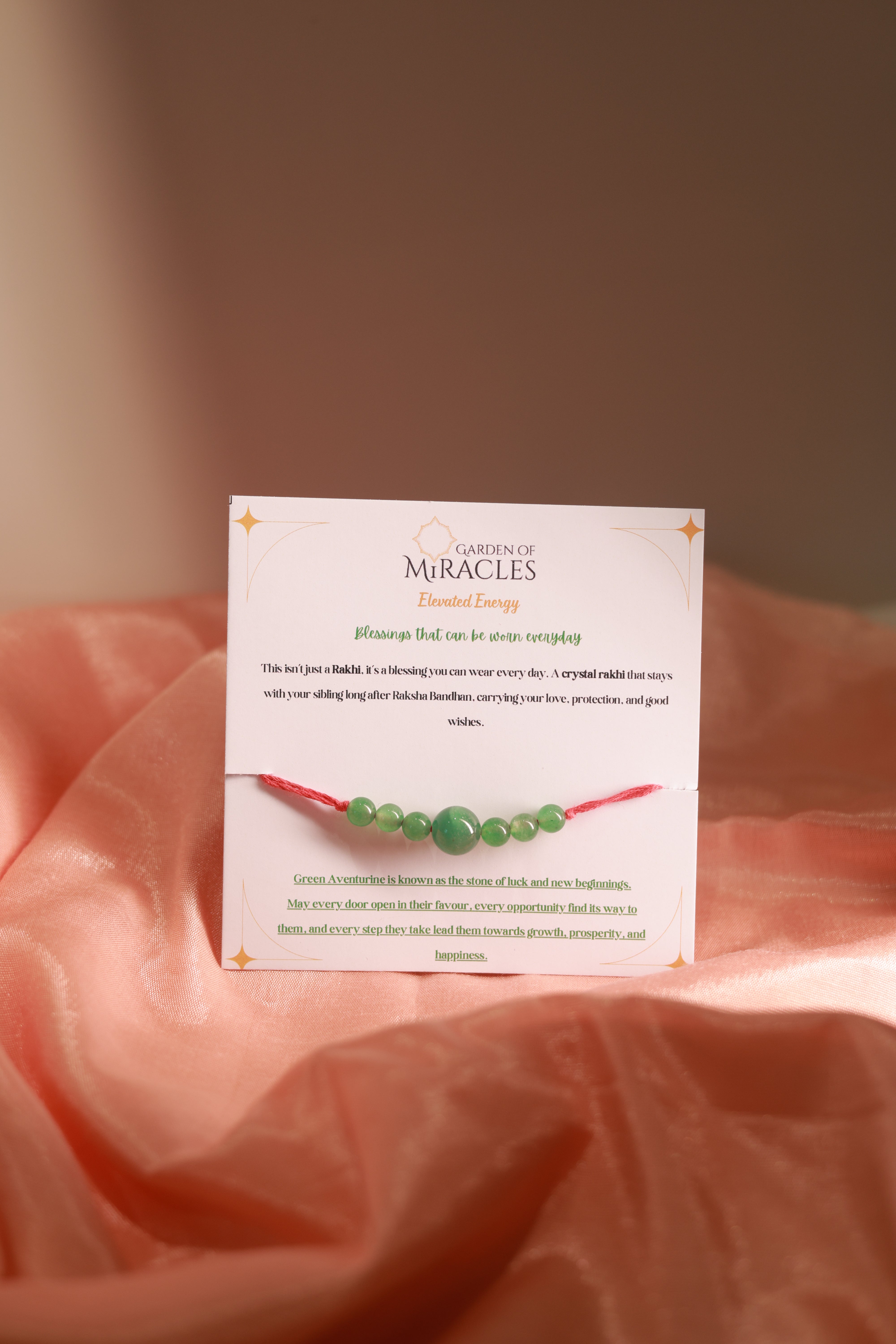 Green Aventurine Rakhi