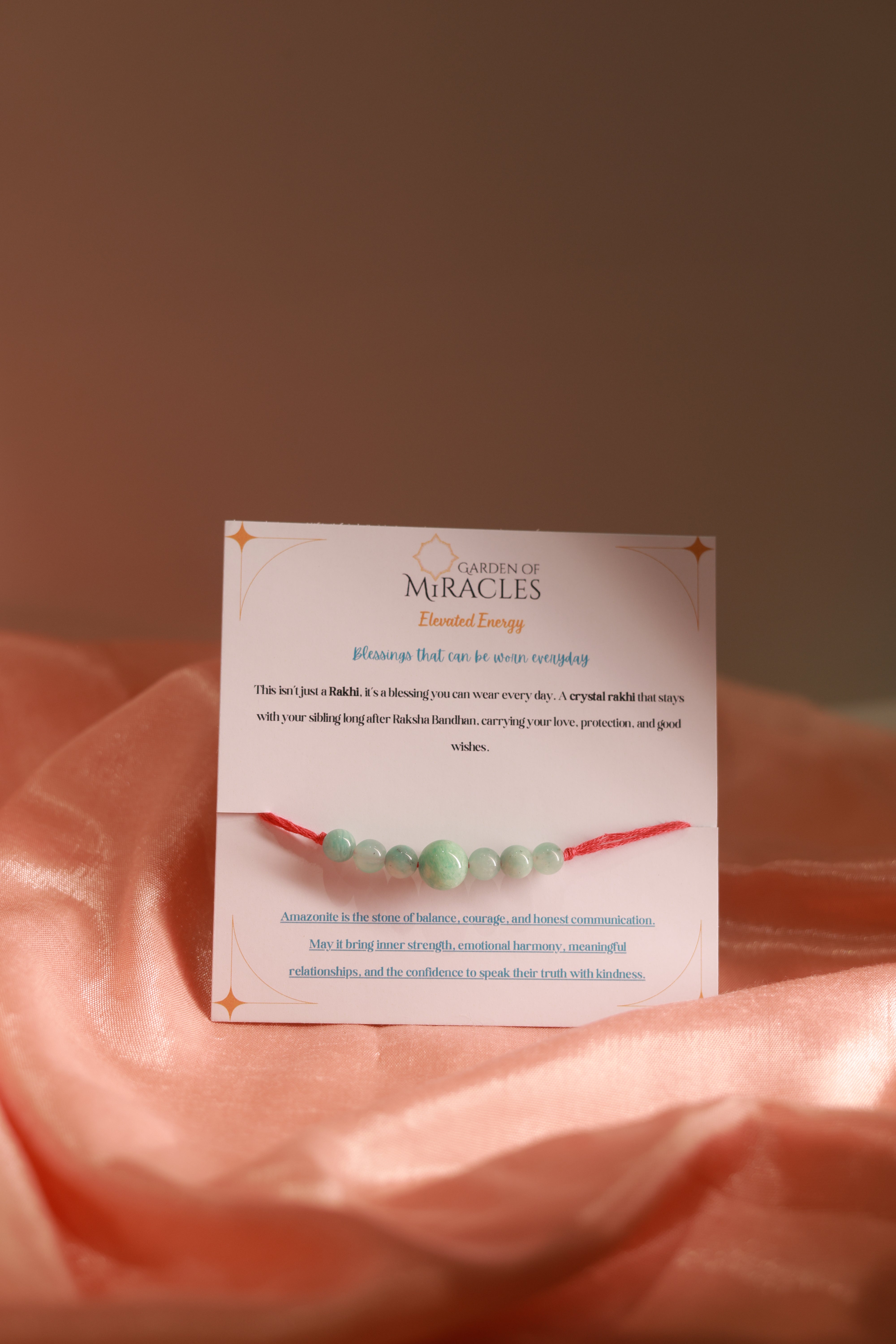 Amazonite Rakhi