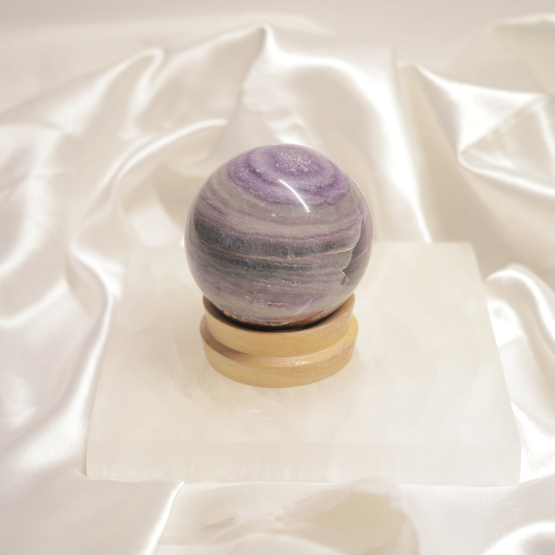 Purple Flourite Sphere