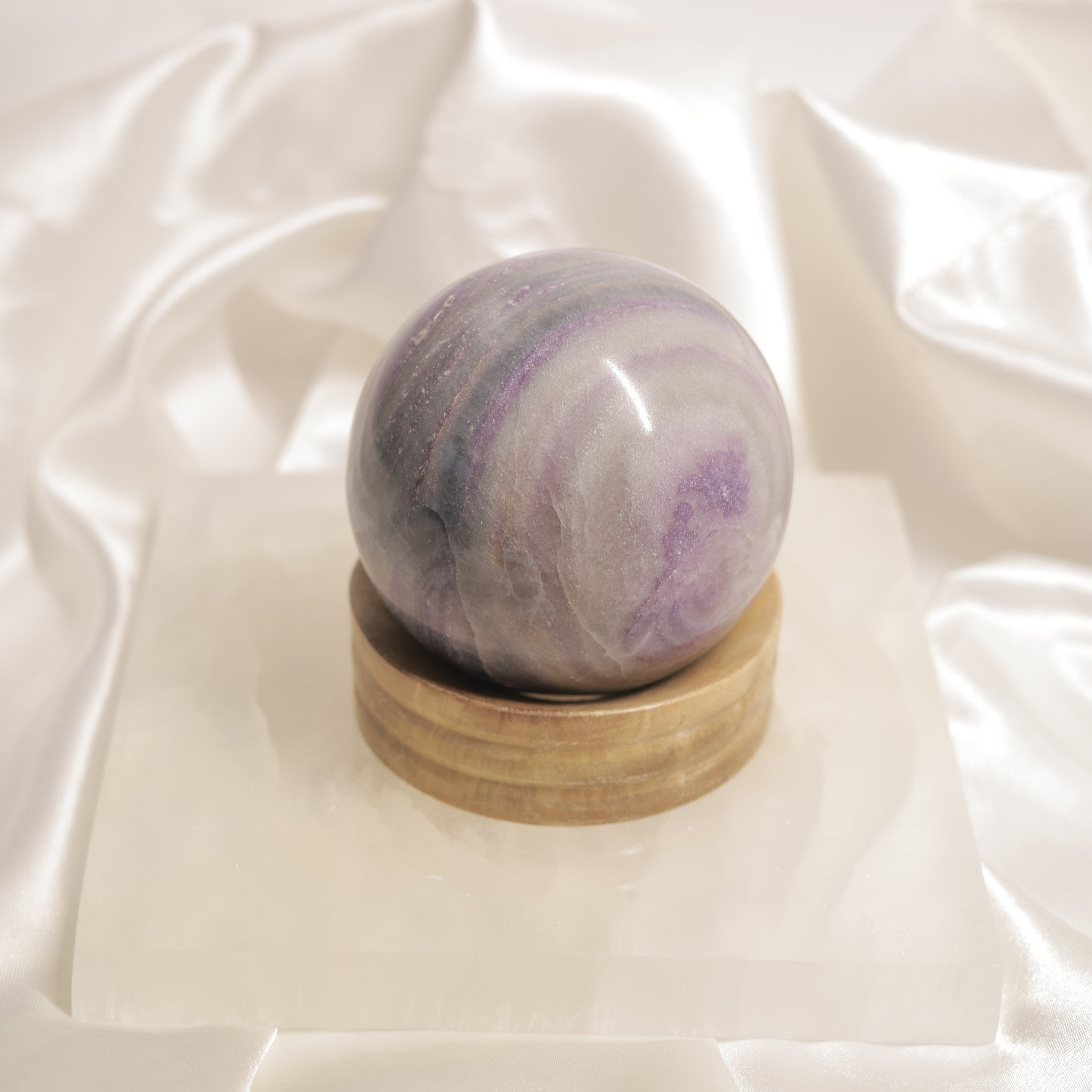 Purple Flourite Sphere