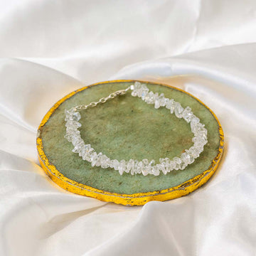 Clear Quartz Chips Bracelet