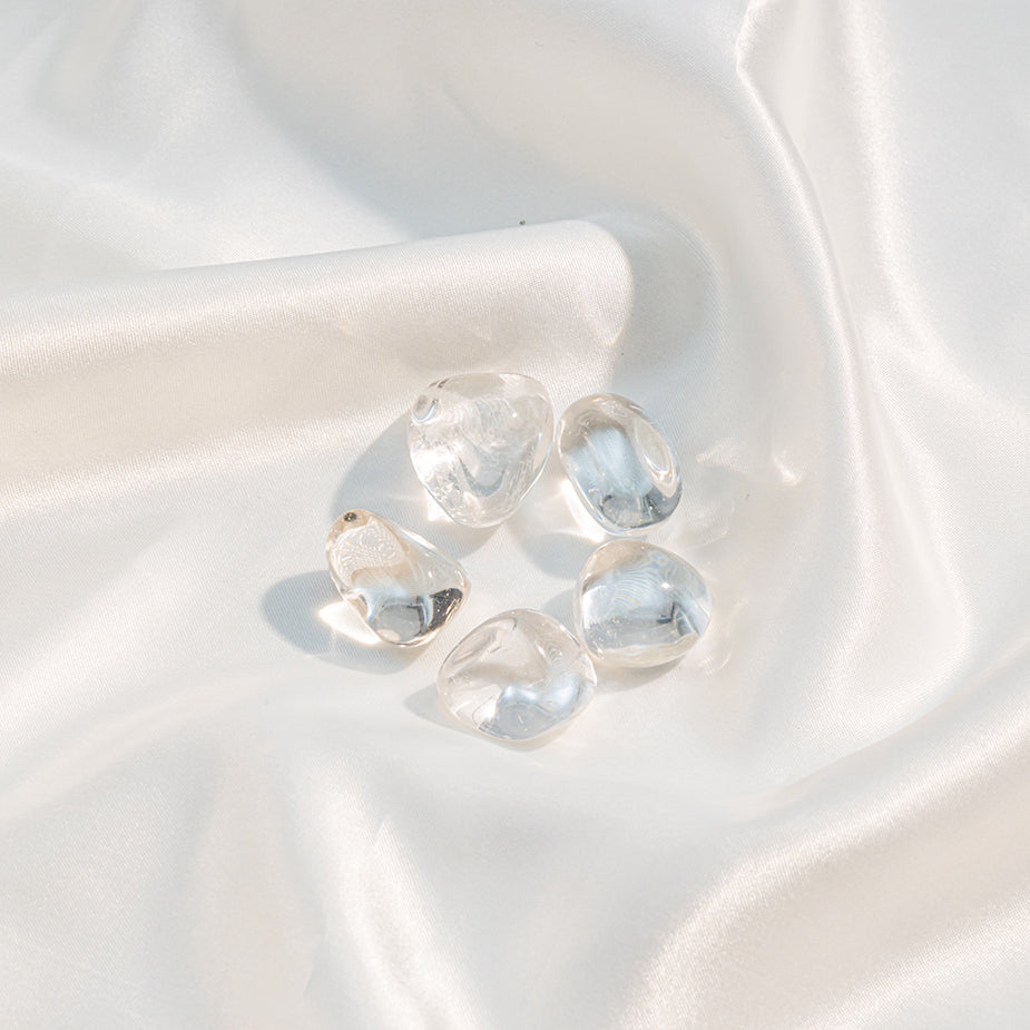 Clear Quartz Tumbles