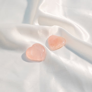 Rose Quartz Hearts Tumbles