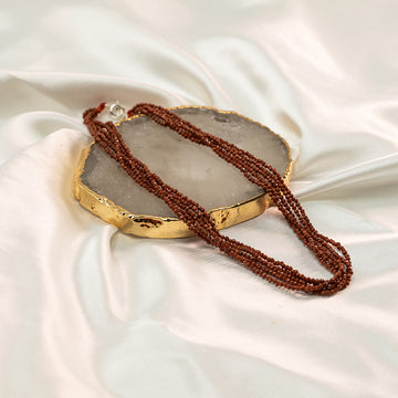 Sandtstone Necklace with Silver