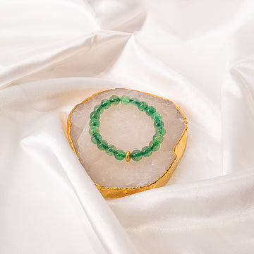 Green Strawberry Bracelet