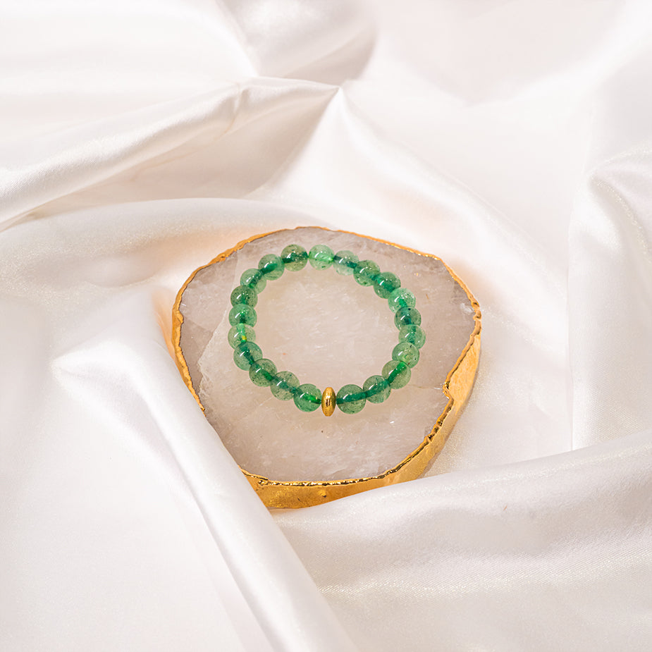 Green Strawberry Bracelet
