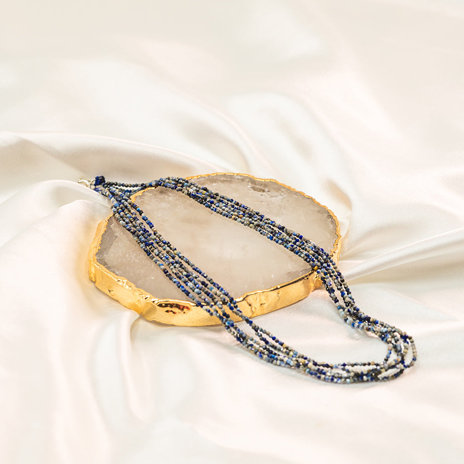 Lapis Lazuli Necklace with Silver