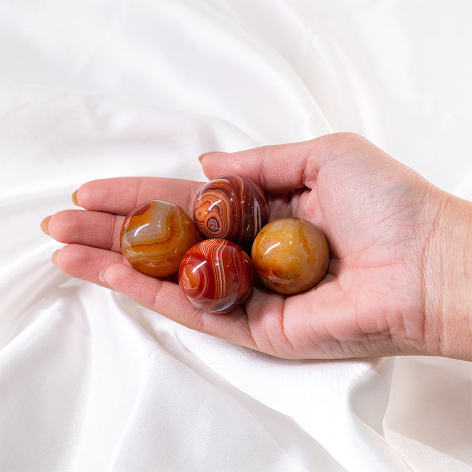 Mini Carnelian Spheres