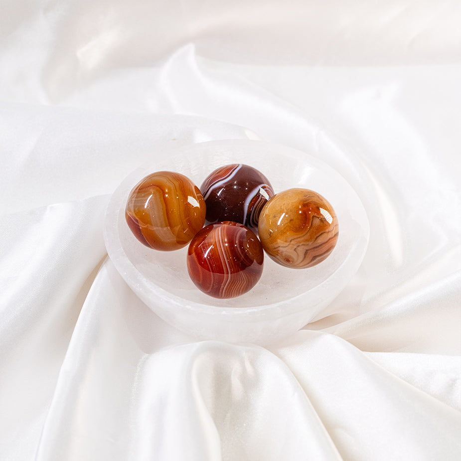 Mini Carnelian Spheres