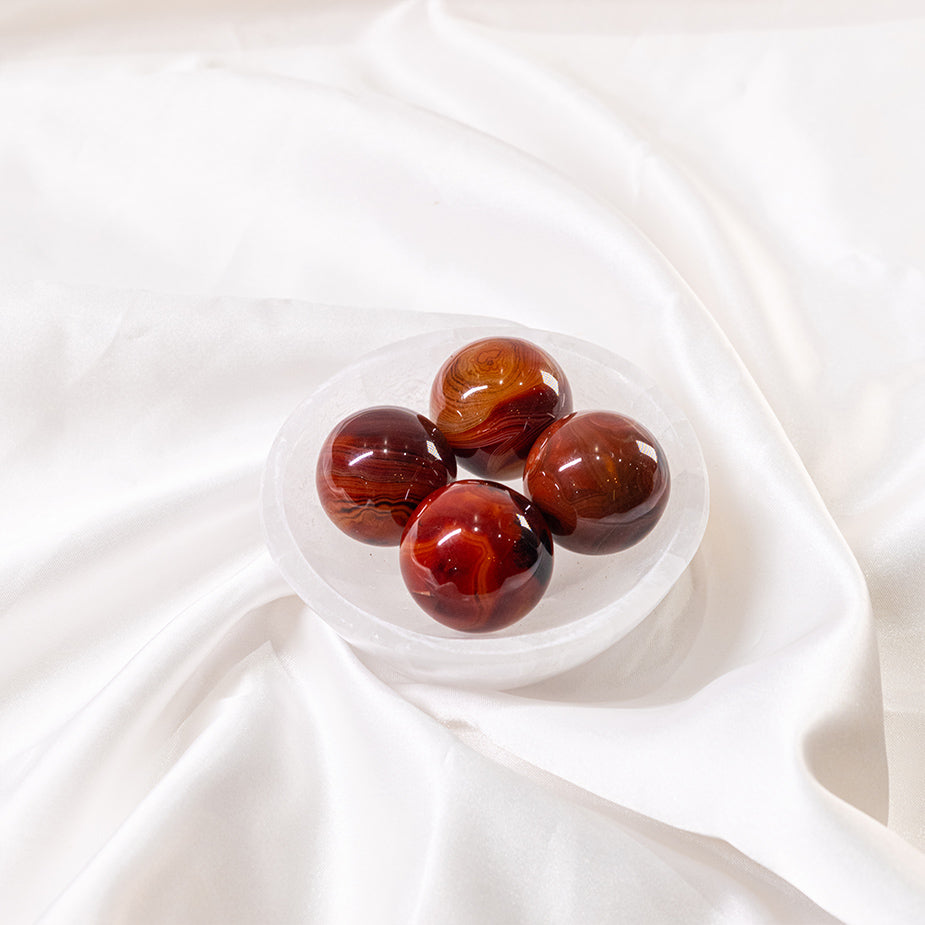 Mini Carnelian Spheres