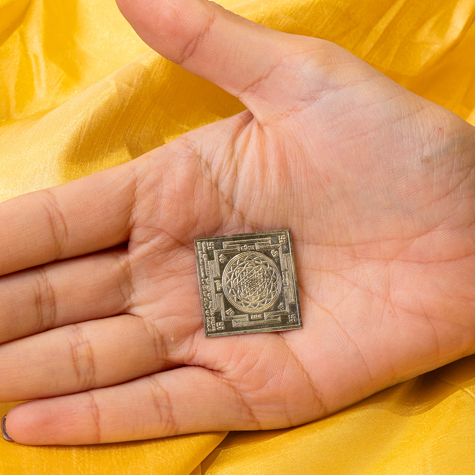Silver Shri Yantra