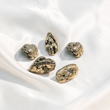 Pyrite Cluster Tumbles