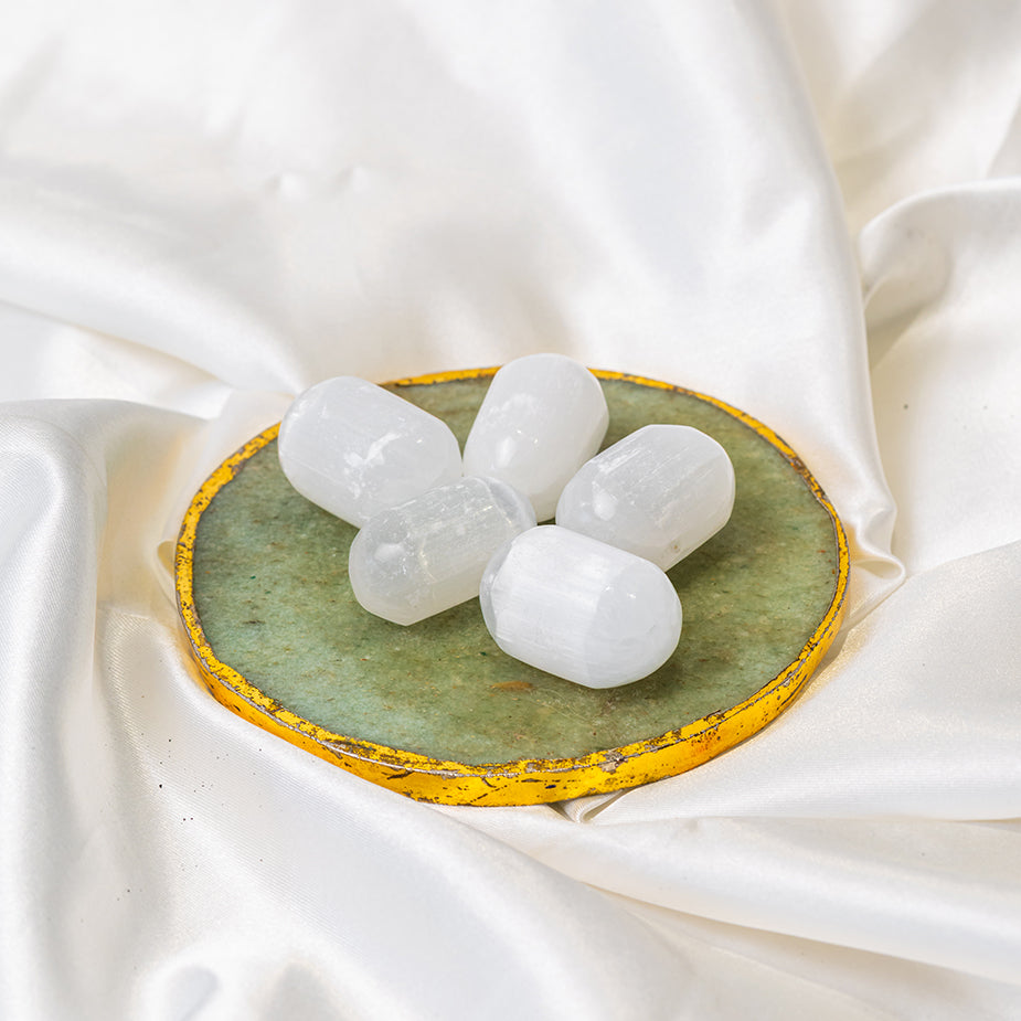 Selenite Tumbles