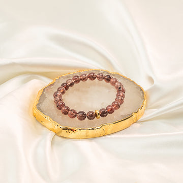 Strawberry Quartz Bracelet