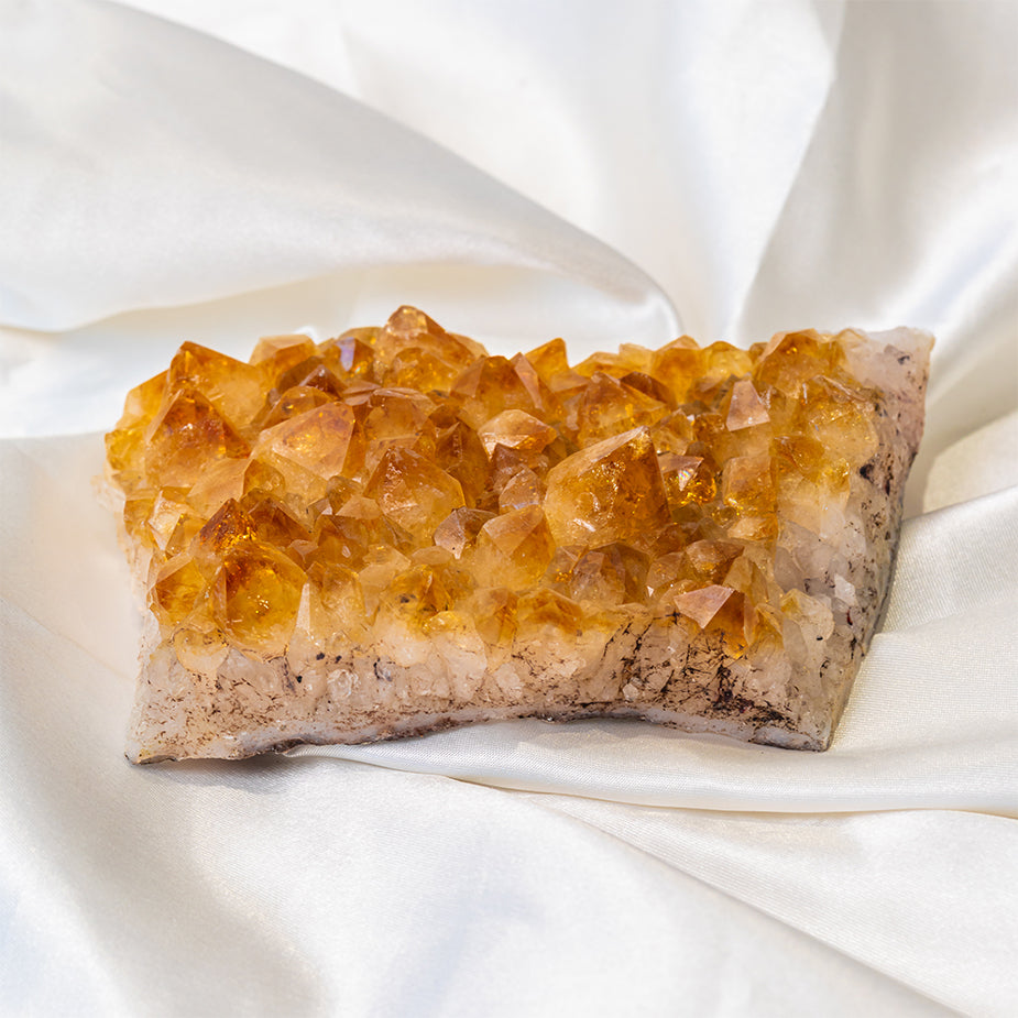 Yellow Citrine Cluster