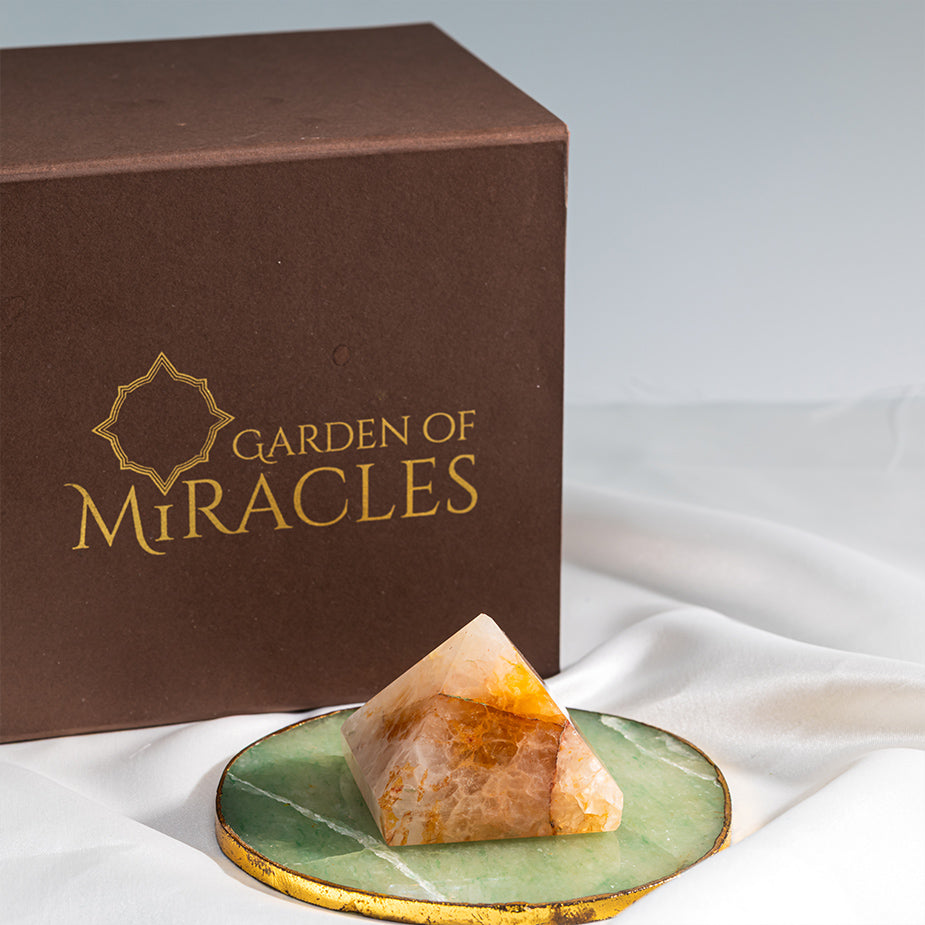 Yellow Aventurine Pyramid