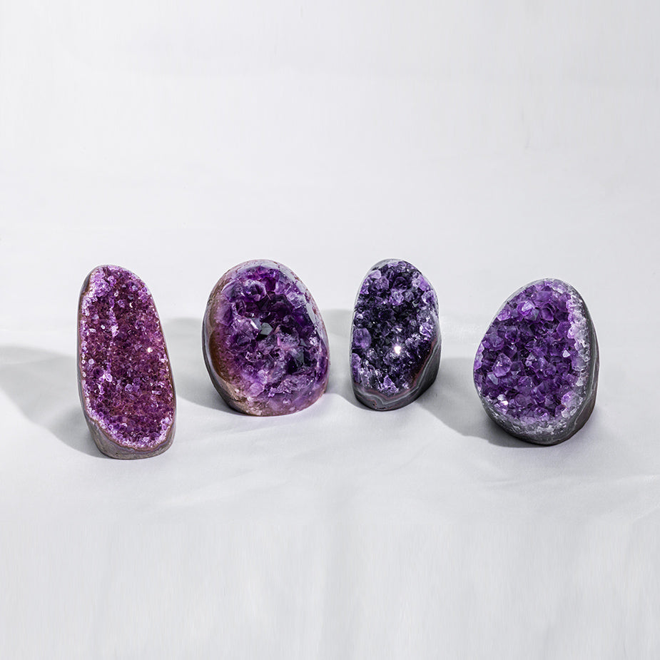 Amethyst Druzy Geode