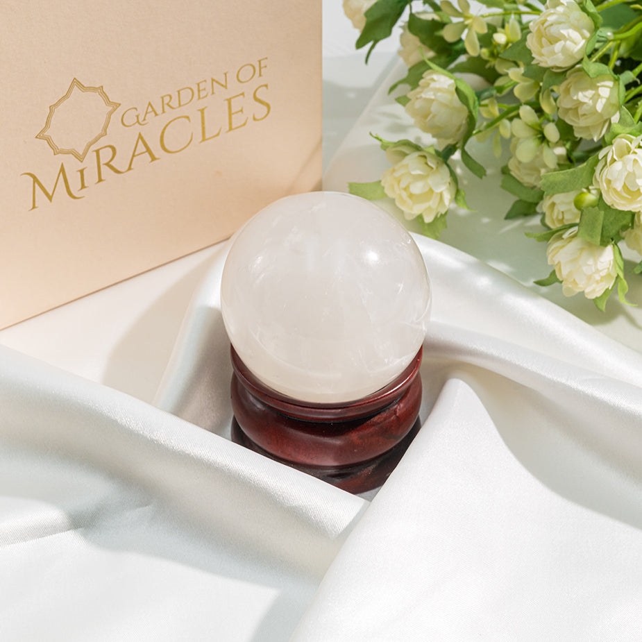 Clear quartz Sphere