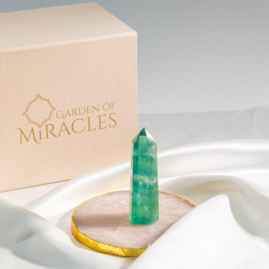 Green Flourite Tower