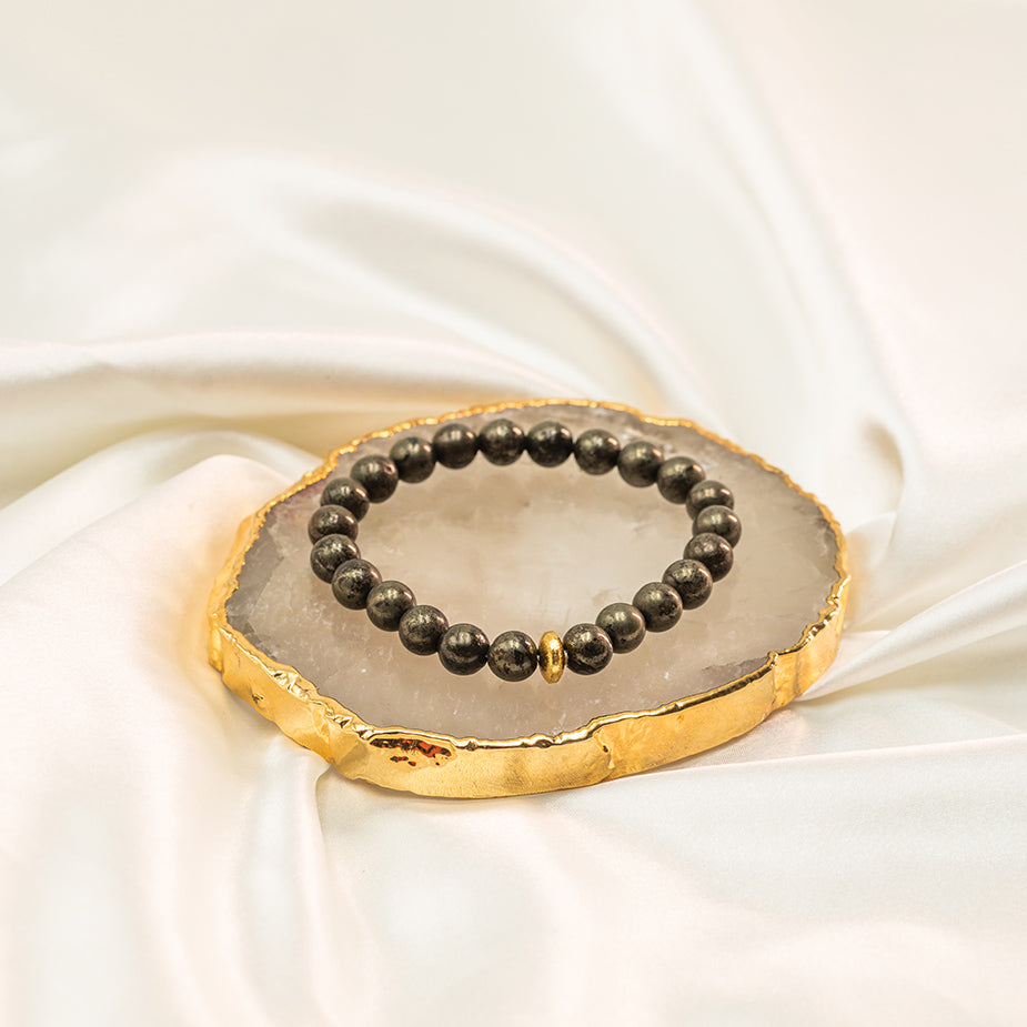 Pyrite Raw Bracelet