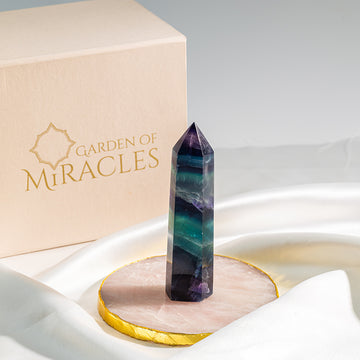 Rainbow Flourite Tower
