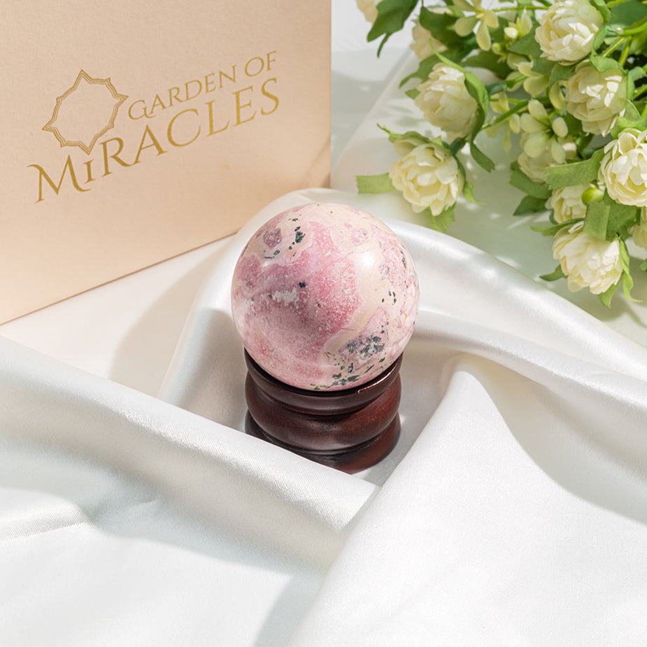Rhodonite Sphere