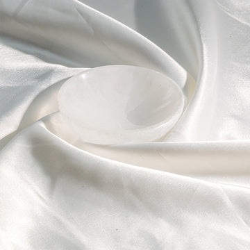 Round Selenite Bowl
