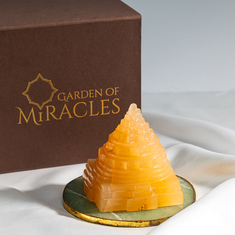 Yellow Aventurine Shri Yantra