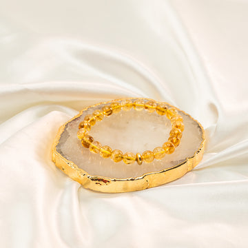 Yellow Citrine Bracelet