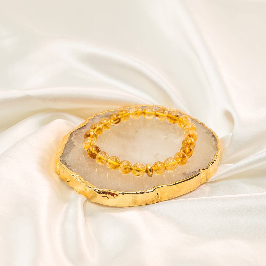 Yellow Citrine Bracelet